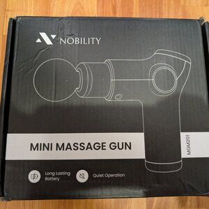 Nobility Mini Massage Gun - Black, New in Box